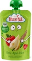 Fruchtbar Bio Quetschbeutel für Babys, Birne, Apfel & Hirse