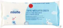Milette, Milette Baby Care Einmal-Waschlappen