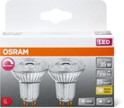 Osram Superstar LED GU10 Spot Clear 3.4W 230lm - 927 Extra Warm White | Dimmable - Best Colour Rendering - set of 2