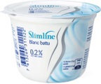 Slimline Blanc battu