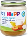 Bio HiPP Joghurt auf Früchten