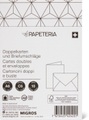 Papeteria A6 / C6 Doppelkarten und Briefumschläge