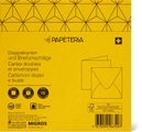Papeteria 145 x 145 Doppelkarten und Briefumschläge