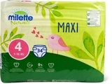 Millette Naturals Windeln Maxi 4 34 Stück