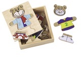 Eichhorn, Eichhorn Holzpuzzle Bär 20 Stück
