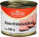 Rinderfrühstücksfleisch