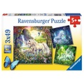 Ravensburger Schöne Einhörner Puzzle 3x49 teilig 09291