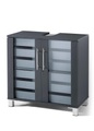bpc living bonprix collection, Waschbeckenunterschrank mit Glastüren