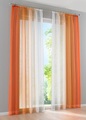 bpc living bonprix collection, Gardine mit Farbverlauf (2er Pack)