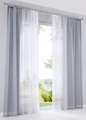 Gardine mit Farbverlauf (2er Pack)