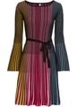 Strickkleid mit Plissee