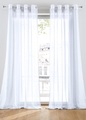 bpc living bonprix collection, Batist Gardine einfarbig (1er Pack)