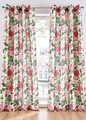 bpc living bonprix collection, Vorhang mit Blumen Druck (1er Pack)