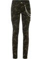 Rainbow, Cargo-Skinny-Hose mit Camouflage Druck