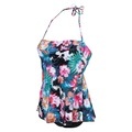 Arena Damen Bikinis Arena Damen Bikinis W Tankini Allover, Mehrfarbig, ideal für Wassersport, Mehrfarbig