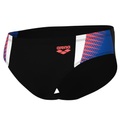 Arena Herren Swim Slips Arena Herren Swim Slips M Threefold Brief R, Schwarz, ideal für Wassersport, Schwarz