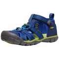 Keen Seacamp II CNX Sandalen Jugend blue depths/chartreuse 2020 US 1 | EU 32-33 Freizeit Sandalen
