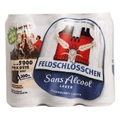 undefined, FELDSCHLÖSSCHEN Alkoholfreies Bier Lager 6er-Pack, 0.5 % Vol.