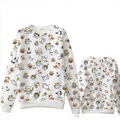 Unbranded, Game Neko Atsume Cute Cat Sweat Hoodie Cotton Fleece Hoodies Sweatshirt Hoodie