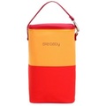 PANDA SUPERSTORE, Travel Package Infant Bottle Tote Bag Baby Keep Milk Fresh Bag RED&Yellow