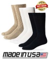 Carolina Ultimate, Carolina Ultimate Mens Non-Binding Diabetic Cushion Ribbed Health Sport Socks 2P