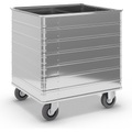 ZARGES Alu-Kastenwagen Inhalt 230 l mit Rand- und Bodenprofil