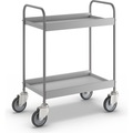 EUROKRAFT Premium-Beistellwagen mit 4 Lenkrollen Rad-Ø 125 mm
