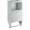 QUIPO Werkzeug-Hängeschrank mit abklappbarer Arbeitsfläche Ausladung max. 720 mm