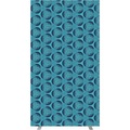Trennwand easyScreen mit Fotomotiv Modell Mosaik blau, Breite 940 mm