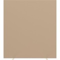 Trennwand easyScreen einfarbig sand, Breite 1600 mm