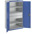 ANKE Schwerlastschrank mit 3 Fachböden 2 Schubladen HxBxT 1950 x 1084 x 690 mm