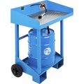 Kleinteilereiniger mobil, für Fassgröße 50 l Gerät einzeln Arbeitsbreite x -tiefe x -höhe 790 x 490 x 920 mm