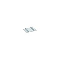 Lista Einteilungs-Set für Schubladenmaße 459 x 459 mm Aluminium 2 Trennwände, Fronthöhe 200 mm