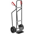 EUROKRAFT Sackkarre GO mit Kufen, schwarz Schaufel-BxT 280 x 140 mm, schwarz Vollgummibereifung, ab 5 Stk