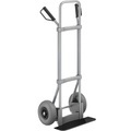 EUROKRAFT Stahl-Sackkarre, verzinkt Schaufel-BxT 450 x 160 mm, schwarz PU-Bereifung, ab 2 Stk