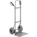 EUROKRAFT Stahl-Sackkarre, verzinkt Schaufel-BxT 450 x 350 mm, verzinkt PU-Bereifung, ab 5 Stk