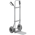 EUROKRAFT Stahl-Sackkarre, verzinkt Paketschaufel-BxT 430 x 250 mm, verzinkt PU-Bereifung, ab 5 Stk