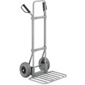 EUROKRAFT Stahl-Sackkarre, verzinkt Paketschaufel-BxT 430 x 450 mm, verzinkt PU-Bereifung, ab 2 Stk