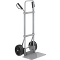 EUROKRAFT Stahl-Sackkarre, verzinkt Schaufel-BxT 450 x 350 mm, verzinkt Vollgummibereifung, ab 5 Stk