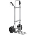 EUROKRAFT Stahl-Sackkarre, verzinkt Paketschaufel-BxT 430 x 250 mm, Alu Vollgummibereifung, ab 5 Stk