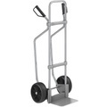 EUROKRAFT Sackkarre GO mit Kufen, verzinkt Schaufel-BxT 280 x 250 mm, Alu Vollgummibereifung