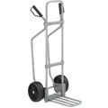 EUROKRAFT Sackkarre GO mit Kufen, verzinkt Paketschaufel-BxT 430 x 250 mm, verzinkt Vollgummibereifung, ab 2 Stk
