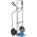 EUROKRAFT Sackkarre GO mit Kufen, verzinkt Schaufel-BxT 280 x 250 mm, blau Luftbereifung, ab 5 Stk