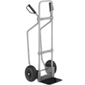 EUROKRAFT Sackkarre GO mit Kufen, verzinkt Schaufel-BxT 280 x 250 mm, schwarz Luftbereifung, ab 2 Stk