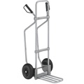 EUROKRAFT Sackkarre GO mit Kufen, verzinkt Paketschaufel-BxT 430 x 250 mm, verzinkt Luftbereifung, ab 2 Stk