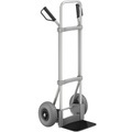 EUROKRAFT Aluminium-Sackkarre GO Schaufel-BxT 280 x 250 mm, schwarz PU-Bereifung, ab 2 Stk