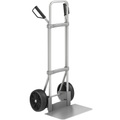 EUROKRAFT Aluminium-Sackkarre GO Schaufel-BxT 450 x 350 mm, Alu PU-Bereifung