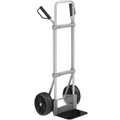 EUROKRAFT Aluminium-Sackkarre GO Schaufel-BxT 280 x 250 mm, schwarz Vollgummibereifung