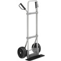 EUROKRAFT Aluminium-Sackkarre GO Schaufel-BxT 450 x 160 mm, schwarz Vollgummibereifung