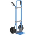 EUROKRAFT Sackkarre GO, blau Schaufel-BxT 280 x 250 mm, blau Vollgummibereifung